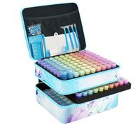 LIRUNQIU Boîte de rangement pour peinture diamant, 240 emplacements pour accessoires et outils d'art diamant pour bijoux et perles