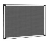 LIS149038 Moustiquaire extensible pour fenêtres Blanc (75-143)x50 cm
