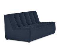 Lisa design canapé 2 places Ellie - Bleu marine