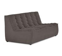 Lisa design Canapé 2 places modulable - Gris