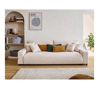Lisa design Canapé convertible Pivoine - Beige