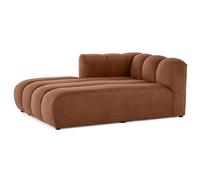 Lisa design canapé d'angle Debbie - Terracotta