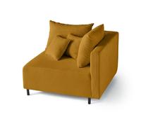 Lisa design canapé d'angle Edinburg - Jaune