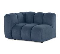 Lisa design canapé Debbie modulable - Bleu