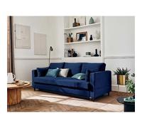 Lisa design canapé droit Anna - Bleu marine