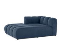 Lisa design Canapé droit Debbie - Bleu