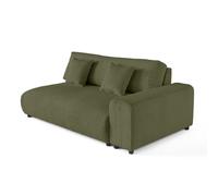 Lisa design Canapé droit Garance 3 places - Vert