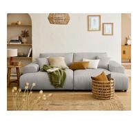 Lisa design canapé droit Garance - Gris clair