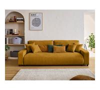 Lisa design canapé droit Pivoine - Jaune