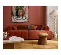 Lisa design Canapé droit Ray - Rouge