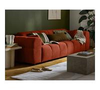 Lisa design canapé droit Ray - Rouge