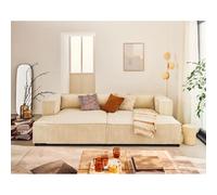 Lisa design canapé droit Stella - Beige
