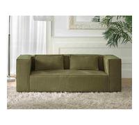 Lisa design canapé droit Stella - Vert