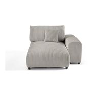 Lisa design canapé Garance 2 places - Gris clair