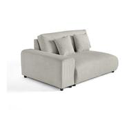Lisa design canapé Garance 2 places - Gris clair