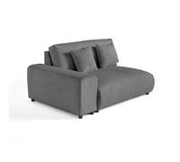 Lisa design canapé Garance 2 places - Gris foncé