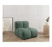 Lisa design Canapé Grace en velours - Vert