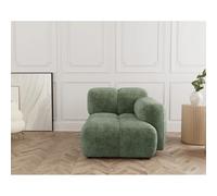 Lisa design canapé Grace module d’assise droit - Vert