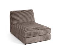 Lisa design canapé méridienne Jasper - Taupe