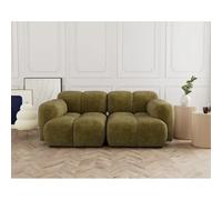 Lisa design canapé modulable 2 places - Olive