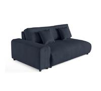 Lisa design canapé modulable 3 places - Bleu marine