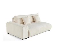 Lisa design canapé modulable 3 places Garance - Beige