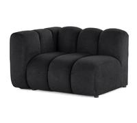 Lisa design canapé modulable Debbie - Noir