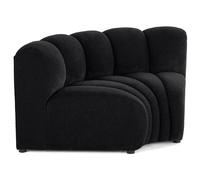 Lisa design Canapé modulable Debbie - Noir