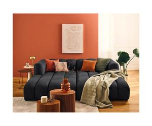 Lisa design canapé modulable Debbie - Noir