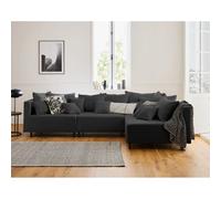 Lisa design canapé modulable Edinburg - Gris foncé