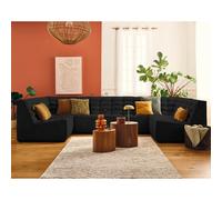 Lisa design canapé modulable Ellie - Noir