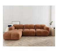 Lisa design canapé modulable Grace - Rouille