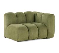 Lisa design canapé modulable module droit - Vert