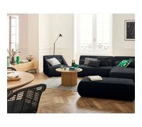 Lisa design Canapé modulable Onyx - Noir