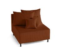 Lisa design Canapé module Edinburg - Terracotta