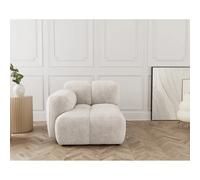 Lisa design Canapé module gauche - Beige