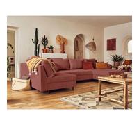 Lisa design canapé panoramique Rune - terracotta