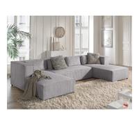 Lisa design canapé panoramique Stella - Gris clair