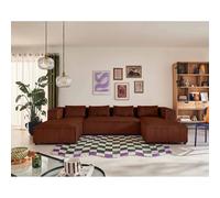 Lisa design canapé panoramique Stella - Terracotta