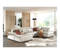 Lisa design Canapé panoramique Vermont - Beige
