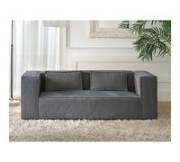 Lisa design canapé Stella 2 places - Gris clair