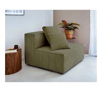 Lisa design Colombine canapé droit 2 places - Vert