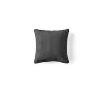 Lisa Design Coussin Pivoine Velours Gris Foncé