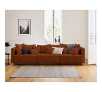 Lisa design Edinburg canapé modulable - Terracotta
