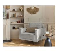 Lisa design Fauteuil Charlie - Gris clair