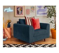 Lisa design fauteuil Rune - Bleu marine