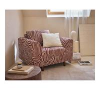 Lisa design Fauteuil Rune zèbre - Marron