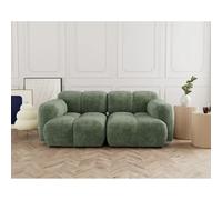 Lisa design Grace canapé modulable 2 places - Vert
