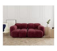 Lisa design Grace canapé modulable - Prune