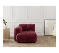 Lisa design Grace module assise gauche canapé velours